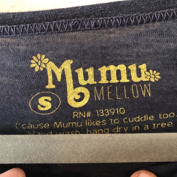 Show me your Mumu blue tye dye swing top small - Picture 2 of 6